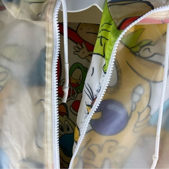 VINTAGE NICKELODEON RAIN JACKET - Picture 3 of 14